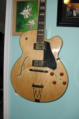 Gibson Super 400 Style Electric Hollow Body Guitar